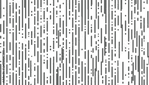 Gray vertical lines and dots pattern abstract background
