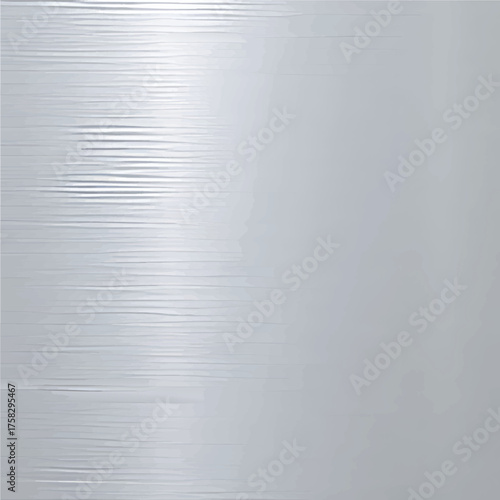 Abstract Brushed Metal Surface With Horizontal Lines And Light Reflections metal texture