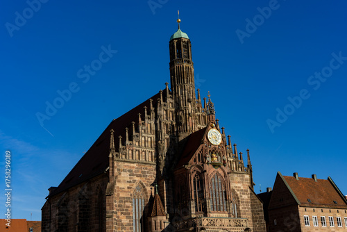 Nürnberg in Bayern Deutschland im Herbst