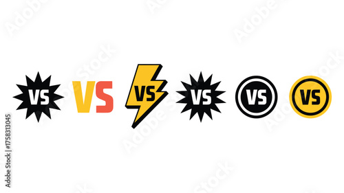 Versus Icons Showdown Graphics Collection