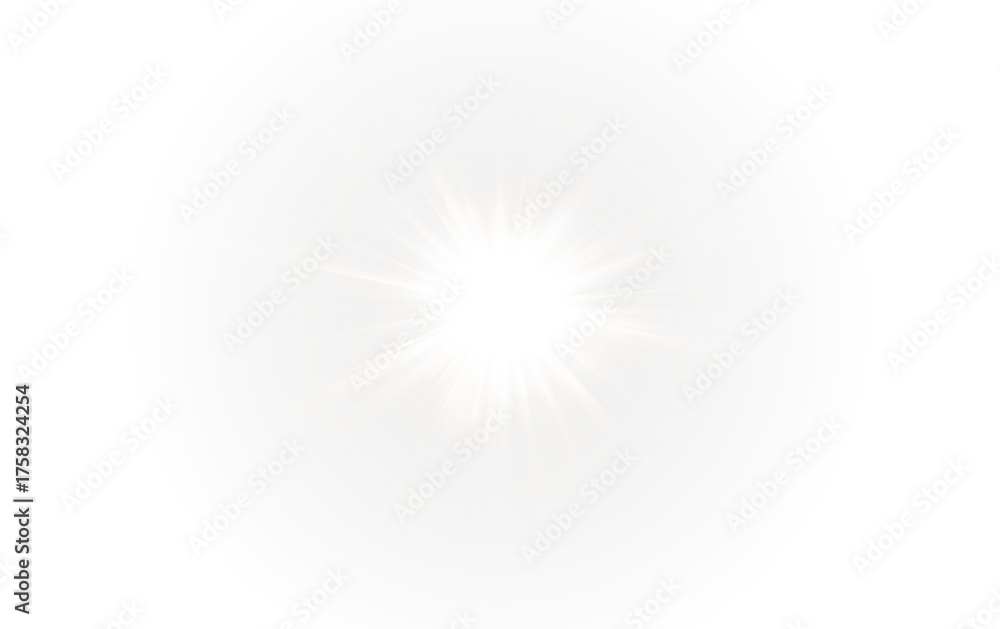 Fototapeta premium A stunning light burst emanating intense rays, perfect for visual themes of energy and illumination.