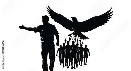 Powerful lion's head emerges from bold lettering symbolizing strength and courage