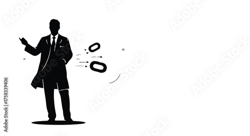 Powerful lion's head emerges from bold lettering symbolizing strength and courage