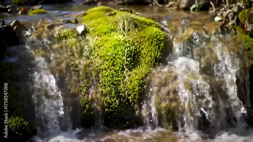 Mossy Stream Waterfall.