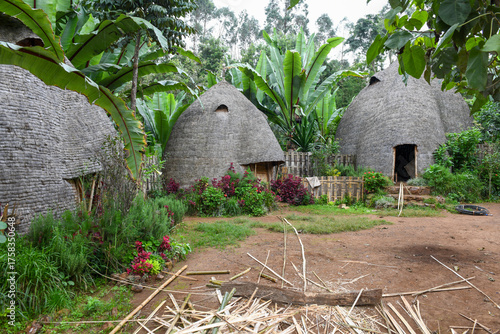 View at Dorze village on Ethiopia