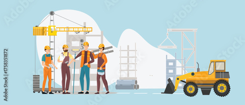 Window Cleaner on Rope Washing High-Rise Glass Building