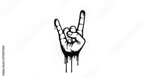 Rock on with this hand gesture symbolizing heavy metal music and general rock and roll enthusiasm.