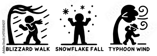 雪と嵐の自然現象、Snow & Storm – Power of Winter Nature