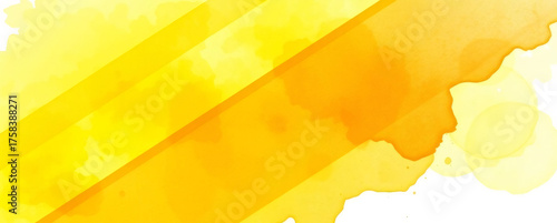 Colorful abstract background showcasing vibrant yellow tones and soft brush strokes for creative projects and design work