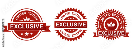 Exclusive Limited Edition Premium Badge Design Collection
