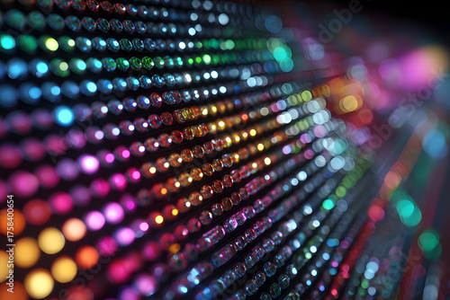 Wallpaper Mural Close-up of computer LED monitor screen showing RGB pixel structure Torontodigital.ca