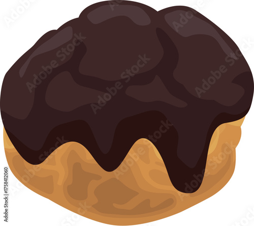 チョコがけシュークリーム　単品