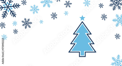 vector christmas tree