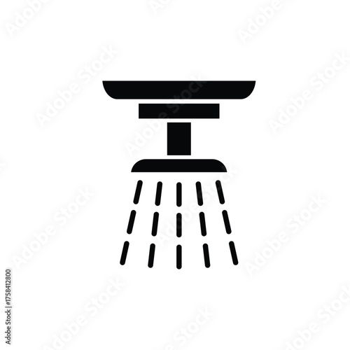 sprinkler fire icon vector  web design 