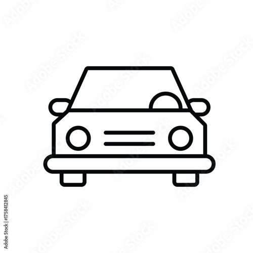 Car icon vector web design 