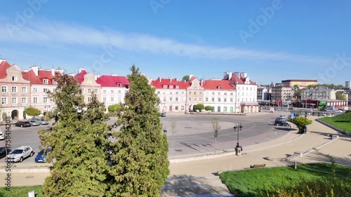 Lublin Castle as seen from the historic Plac Zamkowy (Castle Square) in Poland
