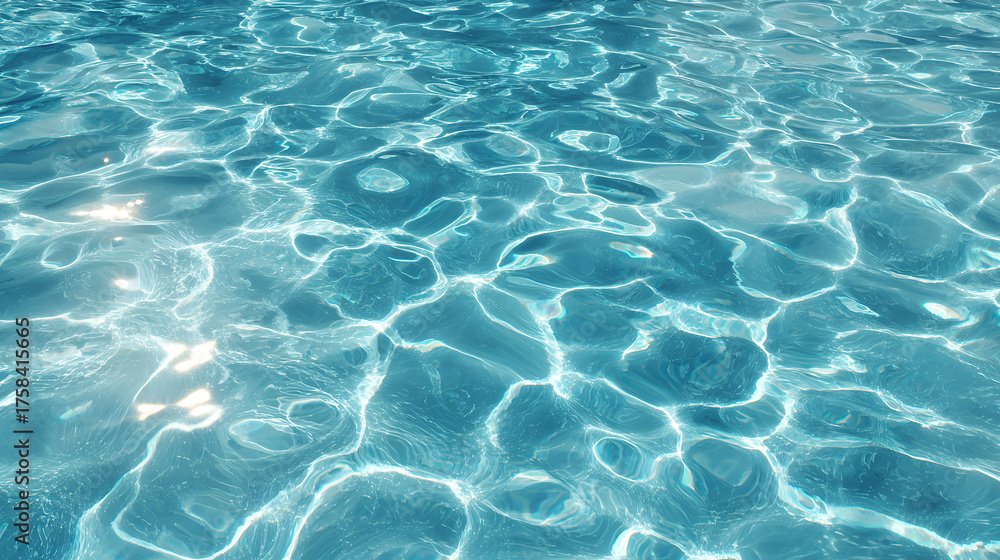 Obraz premium Shimmering Blue Water Surface