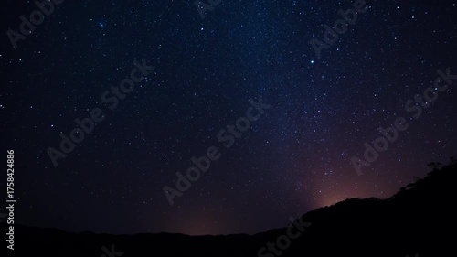 沖縄　山原　星空　タイムラプス