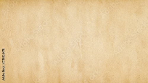 Vintage warm beige paper texture background with subtle grain and faded tones. Ideal for retro designs, nostalgic themes, digital overlays, and product mockups.