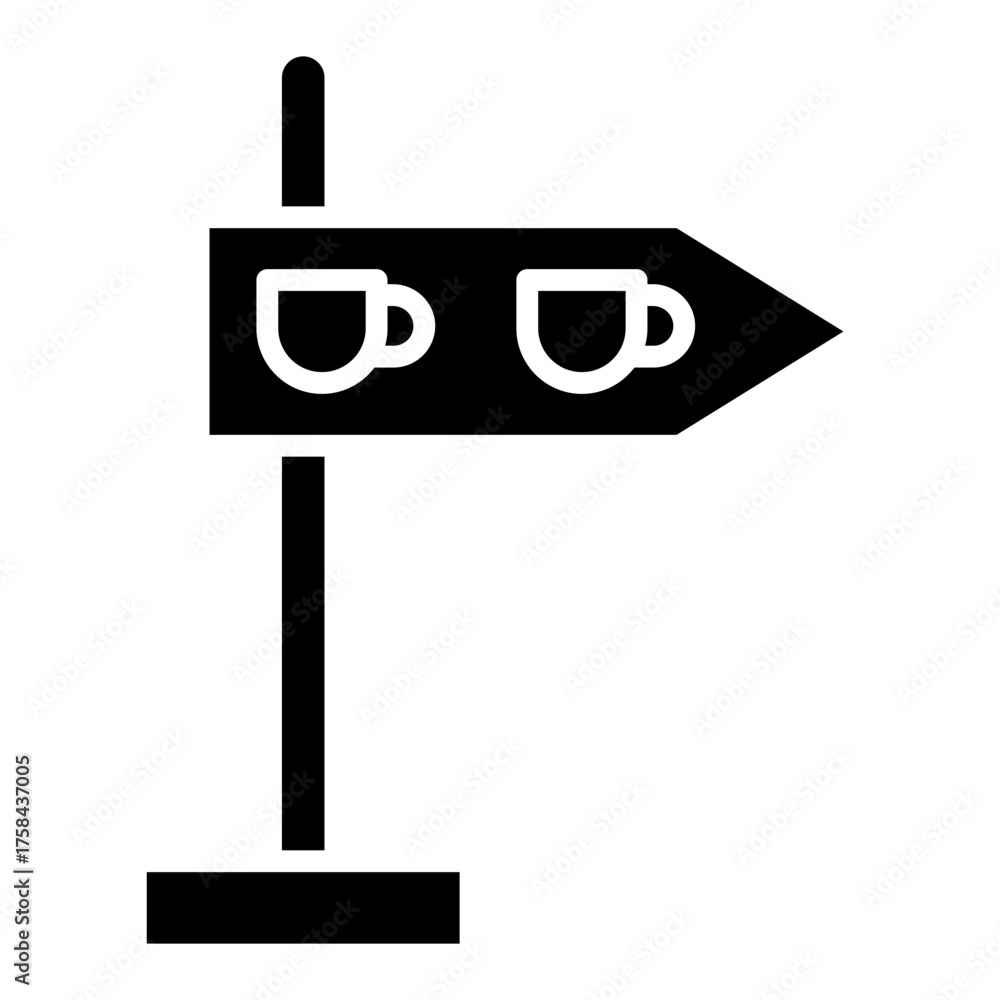 Obraz premium Sign Vector Icon