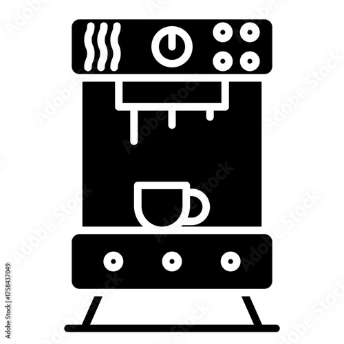 Coffee Machine Vector Icon