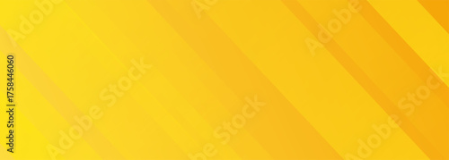 Orange yellow lemon mustard gold abstract pattern background. Geometric shape. Diagonal lines stripes. Color gradient ombre. Light bright shine. Space. Design. Template. Wide banner. Panoramic.Minimal