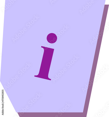 Cut Out Letter I