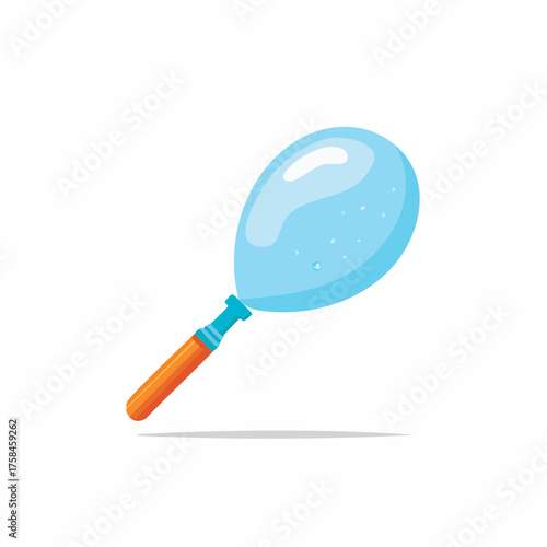 Water Balloon on Hand Pump Ready to Launch Fun Summer Activities Outdoors