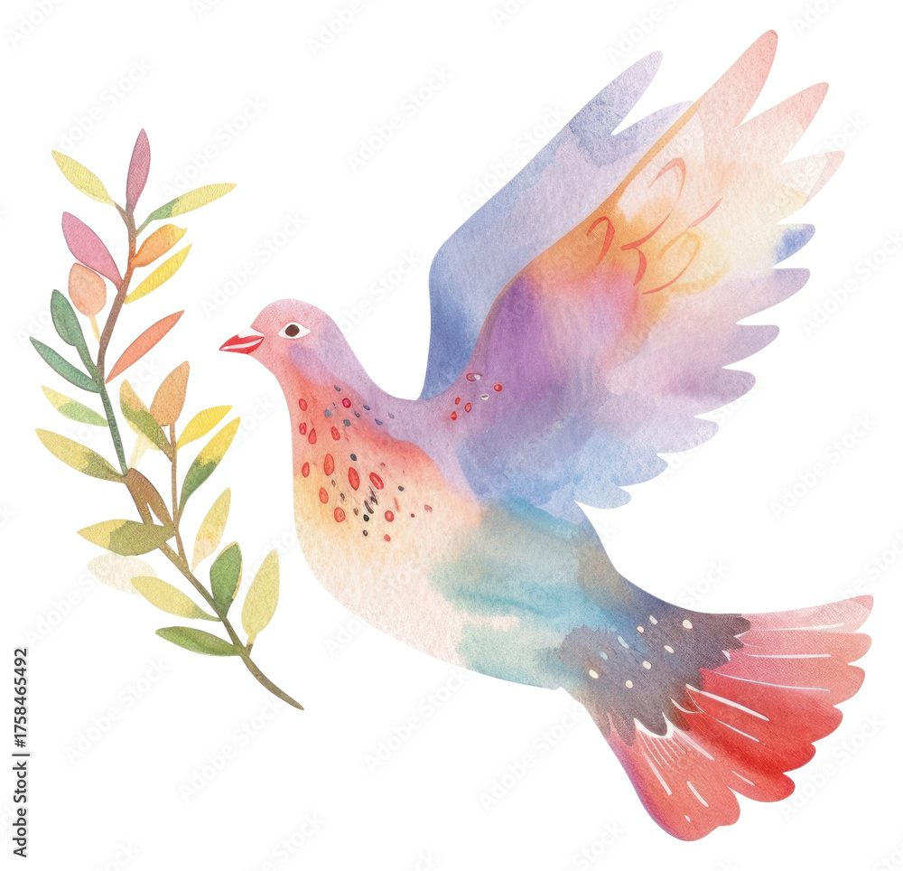 Fototapeta premium PNG Human rights concept animal bird dove.