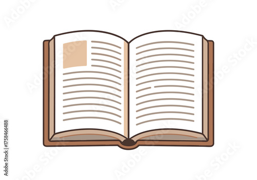 open encyclopedia education flat vector illustration style isolated on white background teacher with book education flat vector illustration style isolated on white background back to