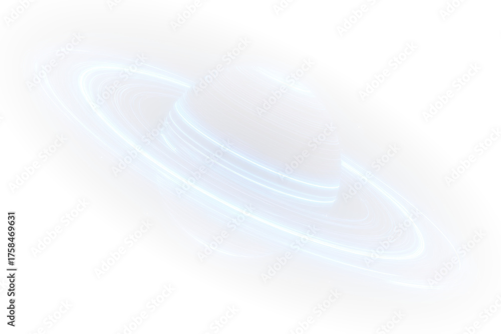 Obraz premium png cosmic exploration design with isolated saturn, earth, nebula, spiral planets, and transparent galaxy stars for fantasy astronomy illustration png