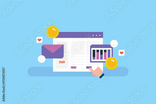 Software analyzing digital marketing campaigns to drive website traffic, sales, conversions, and content engagement.