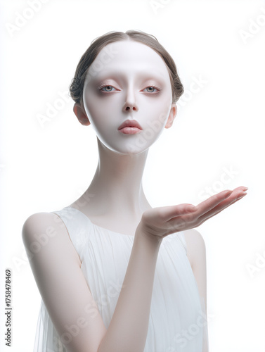 Unusual Fashion Model