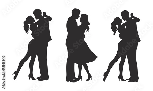 Couple Dance Silhouette