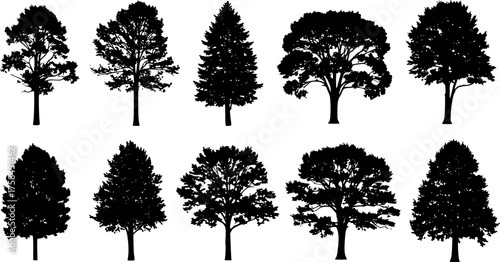 outline silhouette cannon icon set