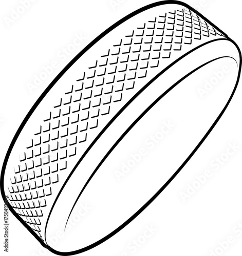 Photography Ice Hockey Puck Cartoon Sports Icon Illustration