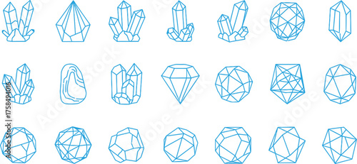 Geometric Crystal Shapes and Clusters