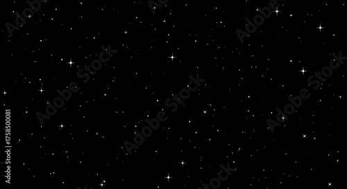 A vast expanse of the night sky filled with countless twinkling stars.