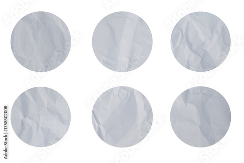 Round Shape Sticker Paper For Design 