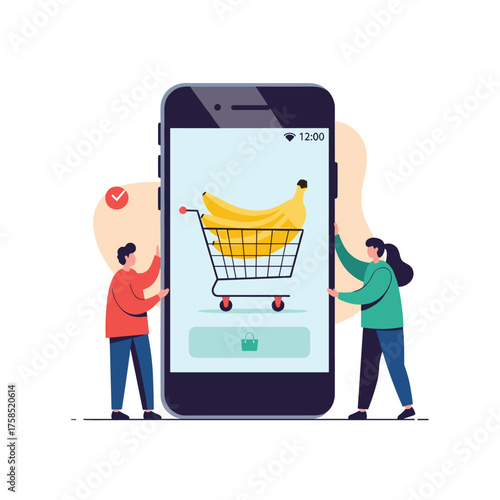 Online shopping experience for groceries delivered to your door.