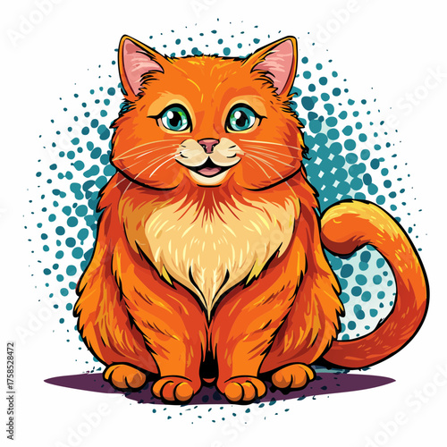 Fetter roter Kater