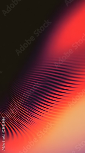 Abstract textured background with vibrant red and yellow gradients.
