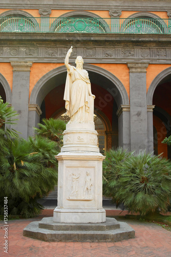 View of the sculpture by artist Francesco Liberti, 