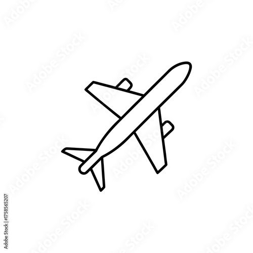 Outline brain with connected nodes on transparent background