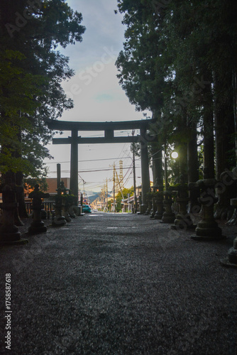 Fujiyoshida Kitaguchi Hongu Fuji Sengen Shrine Fuji Mountain in Yamanashi, September 2025 Japan