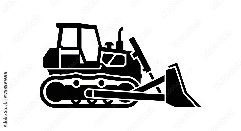 Naklejka premium industrial machine