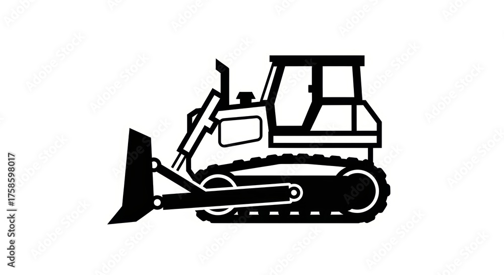 Naklejka premium industrial machine