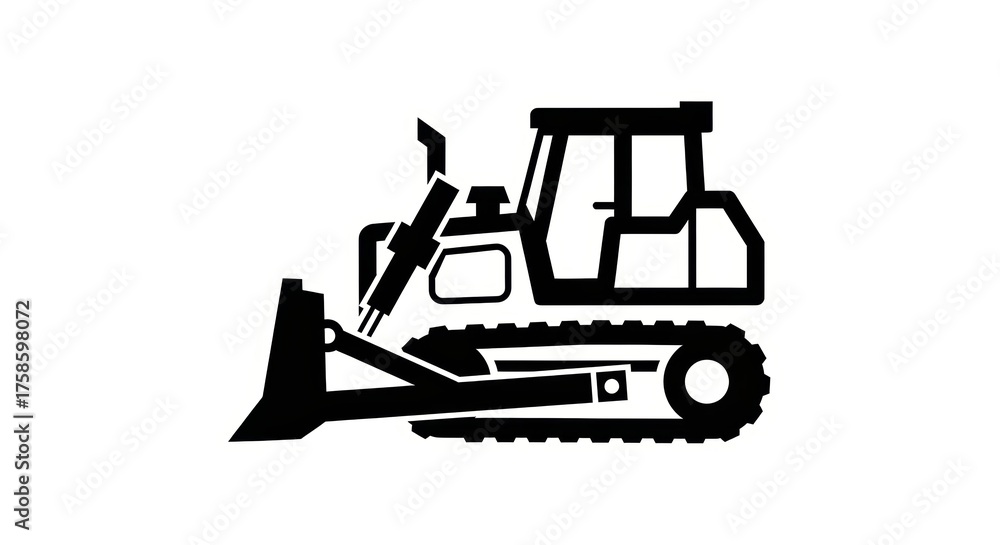 Naklejka premium industrial machine