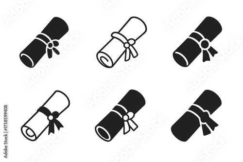 Logo Design Variations. Professional development programs and workshops. Set Logo of Professional development programs and workshops: Certificate / Diploma