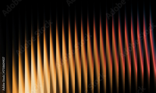 Abstract warm color streaks of light create a visually captivating textured background